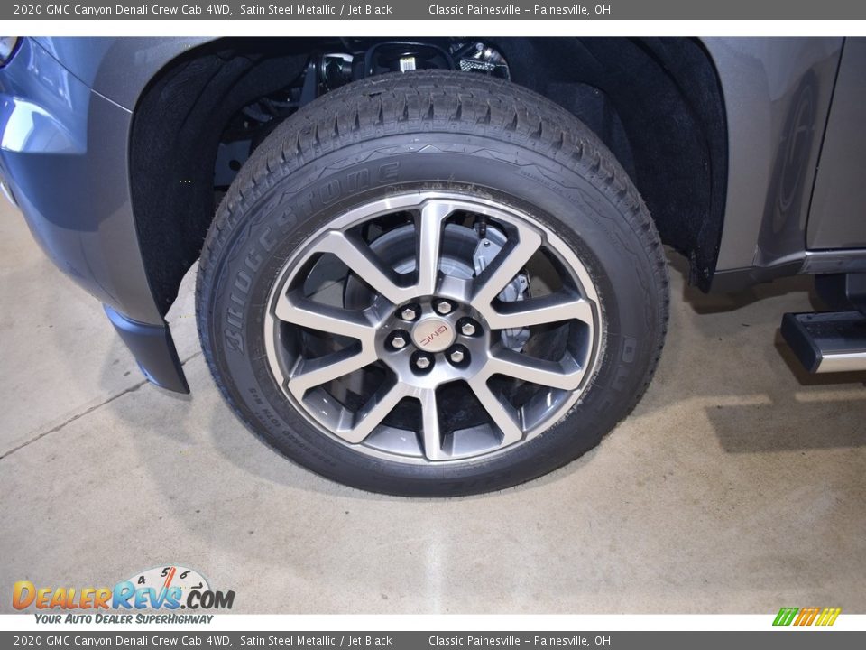 2020 GMC Canyon Denali Crew Cab 4WD Satin Steel Metallic / Jet Black Photo #5