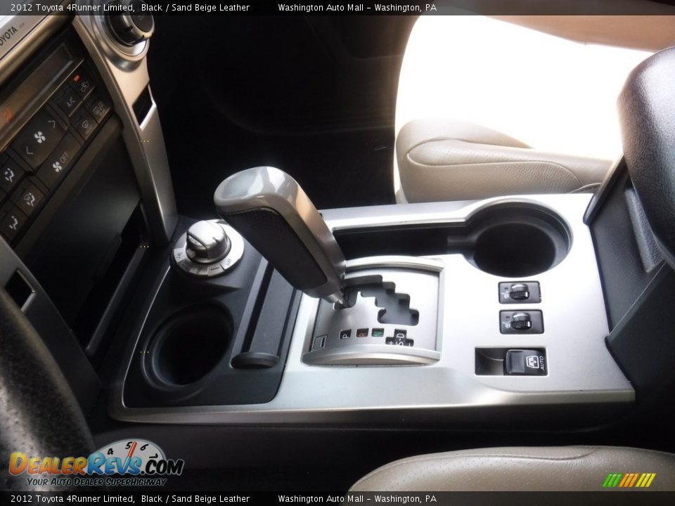 2012 Toyota 4Runner Limited Black / Sand Beige Leather Photo #22