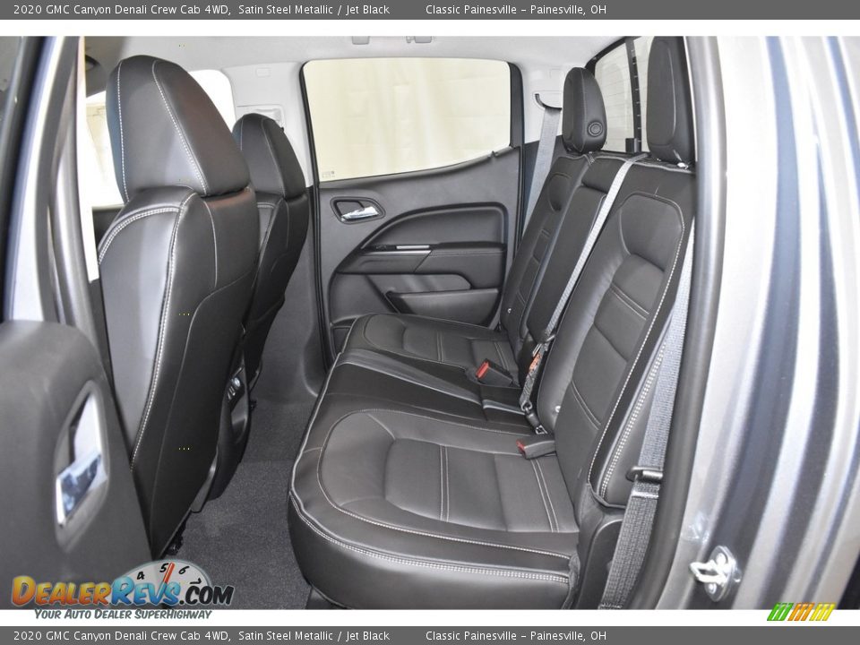 2020 GMC Canyon Denali Crew Cab 4WD Satin Steel Metallic / Jet Black Photo #7