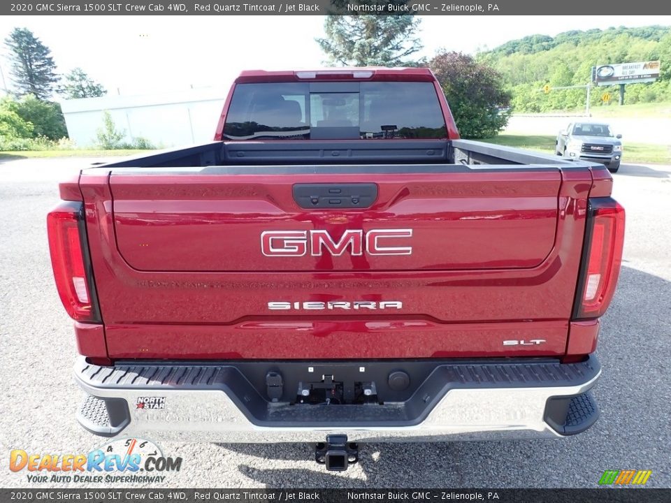 2020 GMC Sierra 1500 SLT Crew Cab 4WD Red Quartz Tintcoat / Jet Black Photo #6