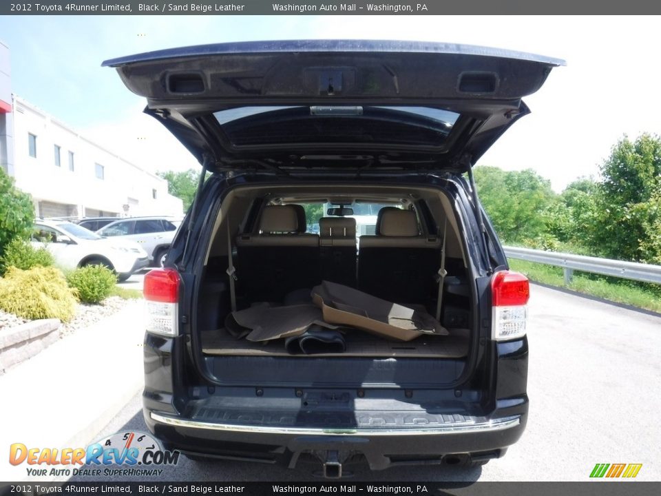 2012 Toyota 4Runner Limited Black / Sand Beige Leather Photo #28