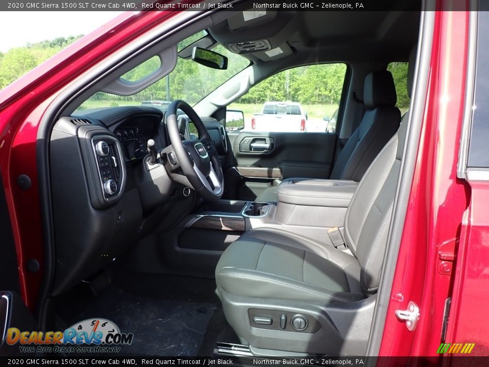 2020 GMC Sierra 1500 SLT Crew Cab 4WD Red Quartz Tintcoat / Jet Black Photo #14