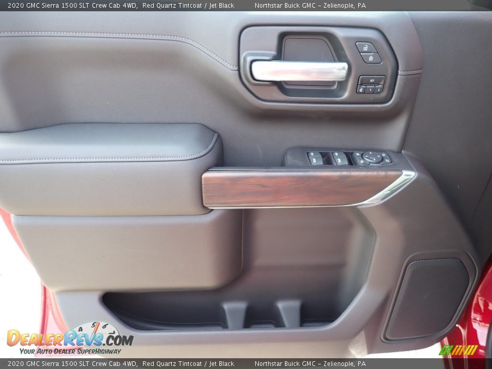 2020 GMC Sierra 1500 SLT Crew Cab 4WD Red Quartz Tintcoat / Jet Black Photo #17
