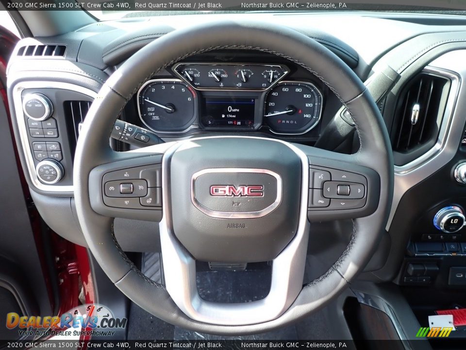 2020 GMC Sierra 1500 SLT Crew Cab 4WD Steering Wheel Photo #18