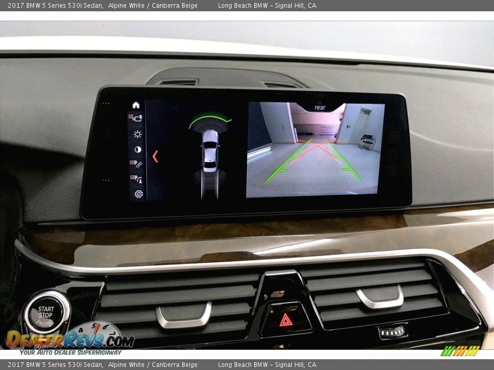 2017 BMW 5 Series 530i Sedan Alpine White / Canberra Beige Photo #17