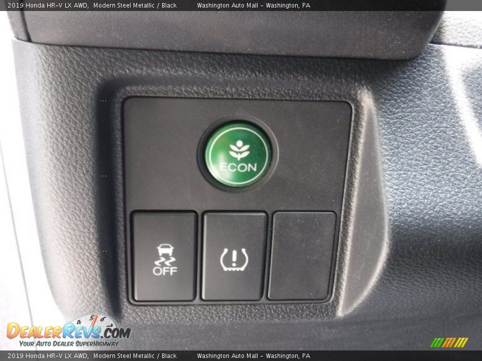 2019 Honda HR-V LX AWD Modern Steel Metallic / Black Photo #13