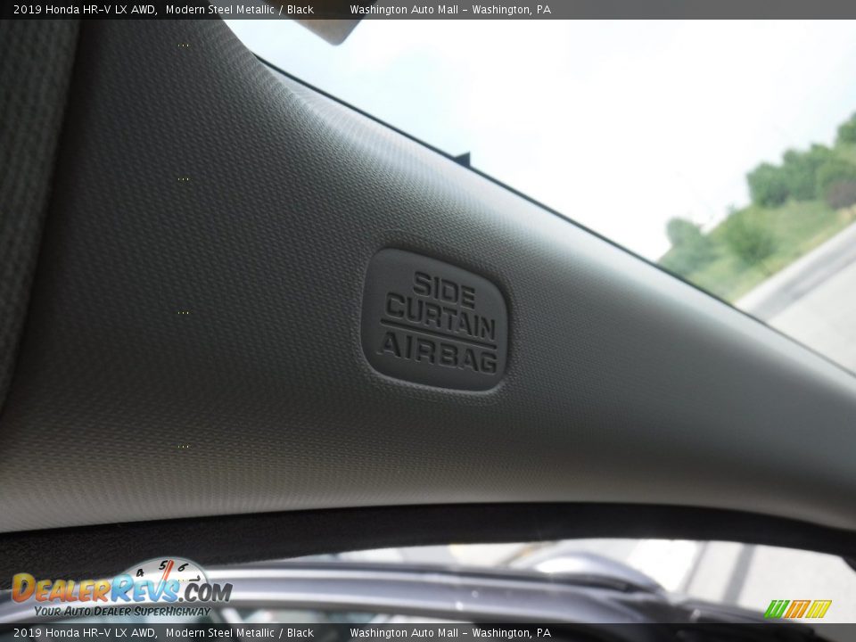 2019 Honda HR-V LX AWD Modern Steel Metallic / Black Photo #16