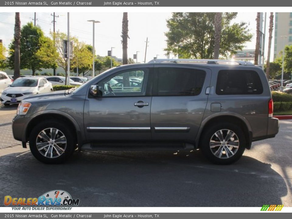 Gun Metallic 2015 Nissan Armada SL Photo #5