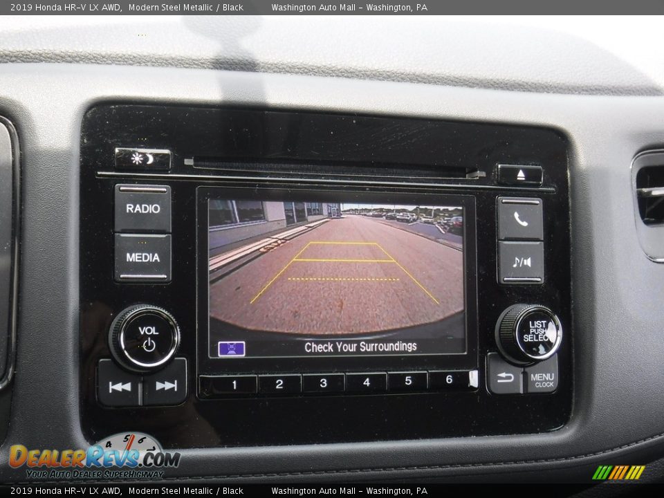2019 Honda HR-V LX AWD Modern Steel Metallic / Black Photo #19