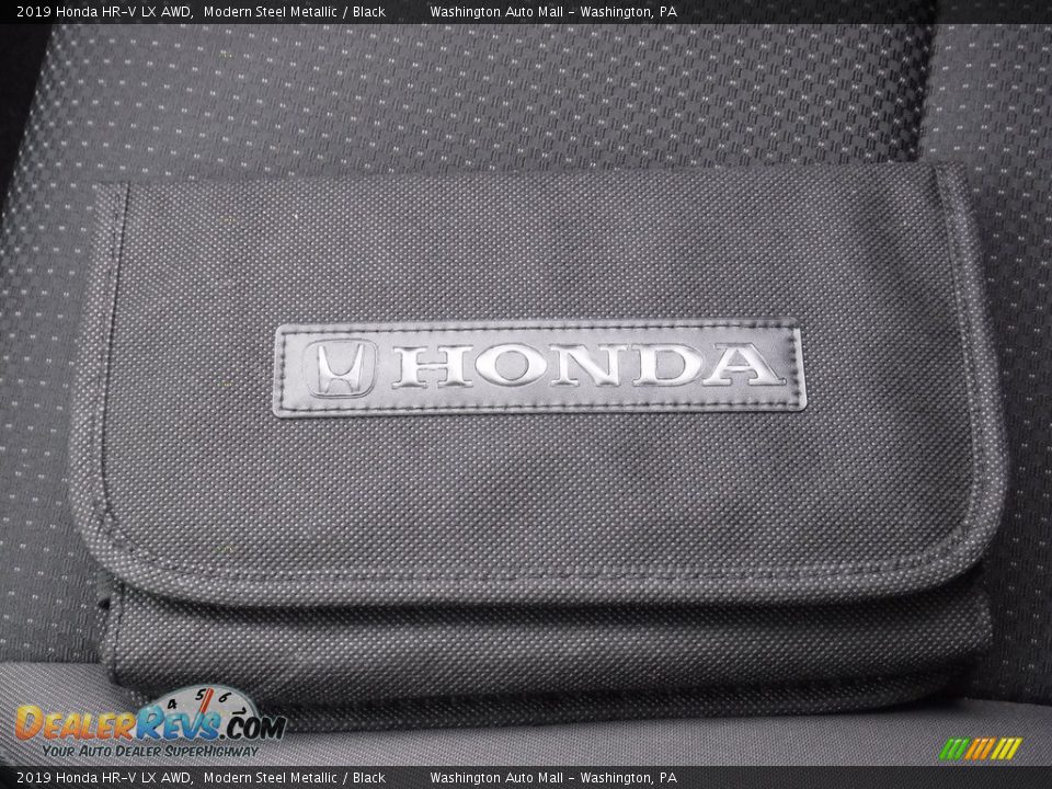 2019 Honda HR-V LX AWD Modern Steel Metallic / Black Photo #23