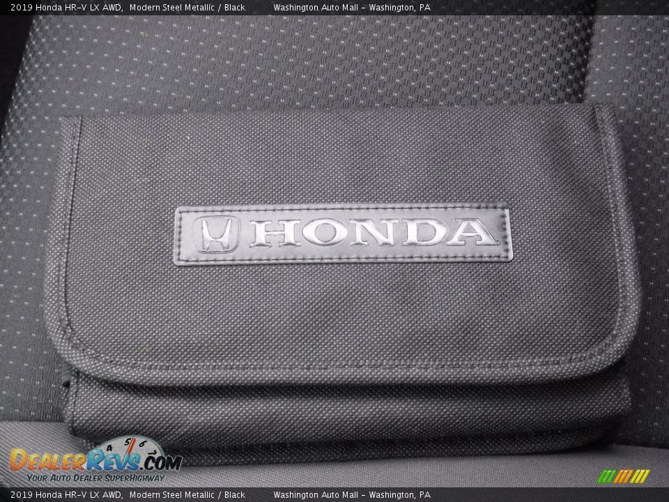 2019 Honda HR-V LX AWD Modern Steel Metallic / Black Photo #23