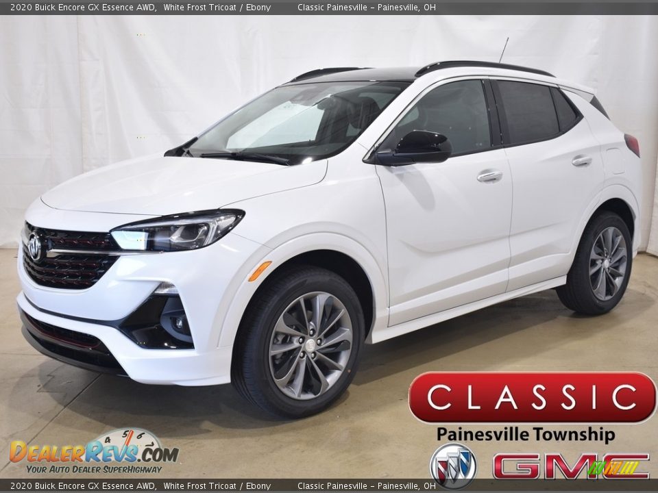 2020 Buick Encore GX Essence AWD White Frost Tricoat / Ebony Photo #1