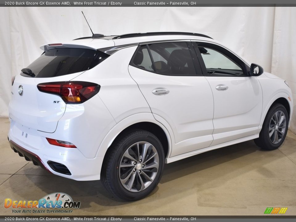 2020 Buick Encore GX Essence AWD White Frost Tricoat / Ebony Photo #2