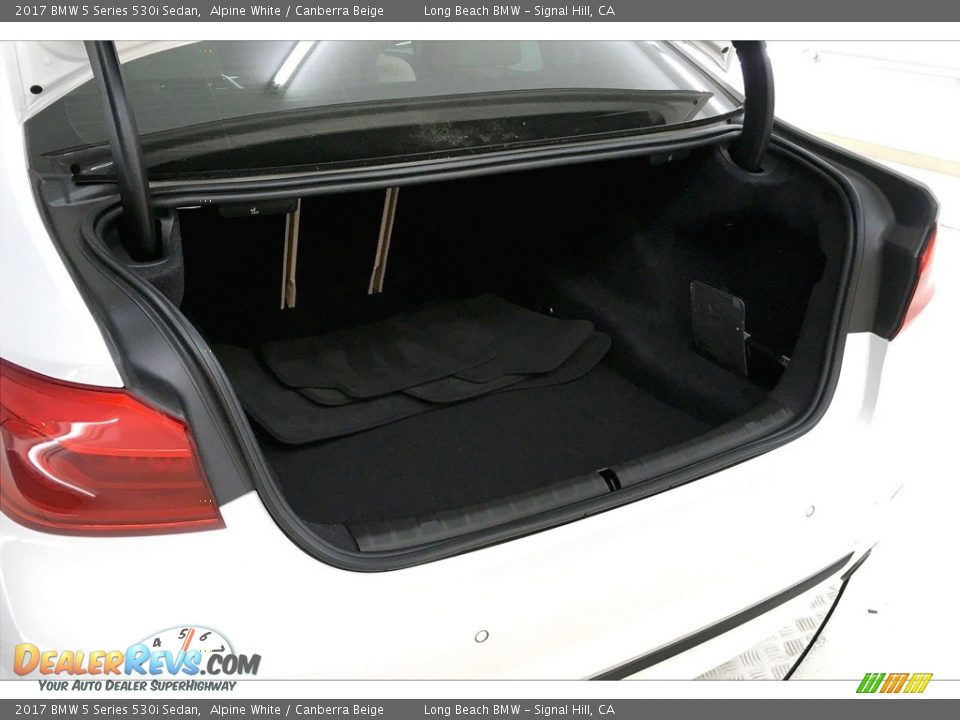 2017 BMW 5 Series 530i Sedan Alpine White / Canberra Beige Photo #32