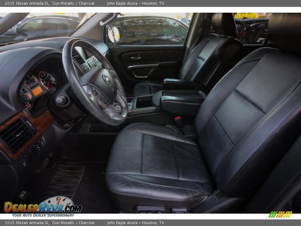 Front Seat of 2015 Nissan Armada SL Photo #19