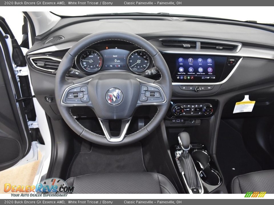 2020 Buick Encore GX Essence AWD White Frost Tricoat / Ebony Photo #8