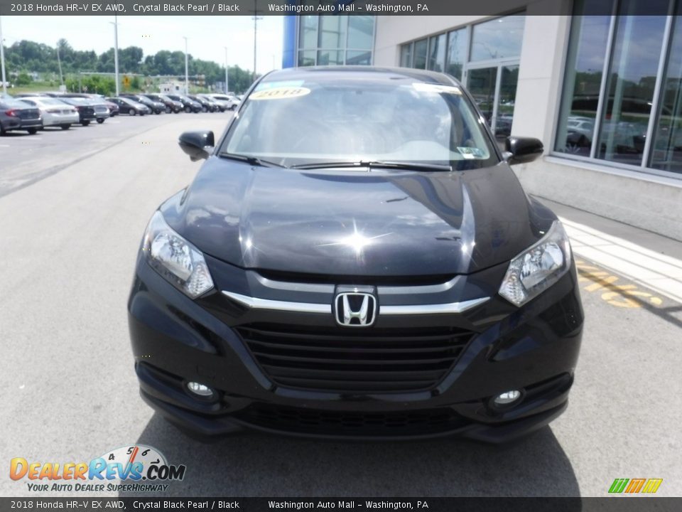 2018 Honda HR-V EX AWD Crystal Black Pearl / Black Photo #5