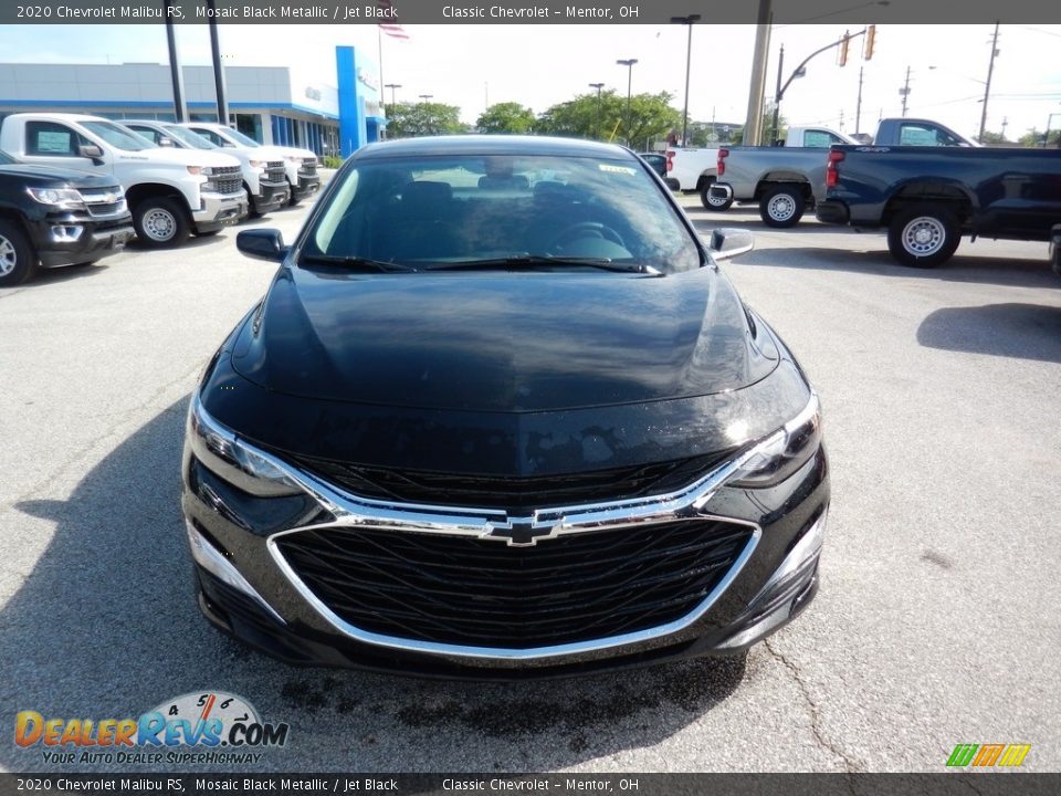 2020 Chevrolet Malibu RS Mosaic Black Metallic / Jet Black Photo #2