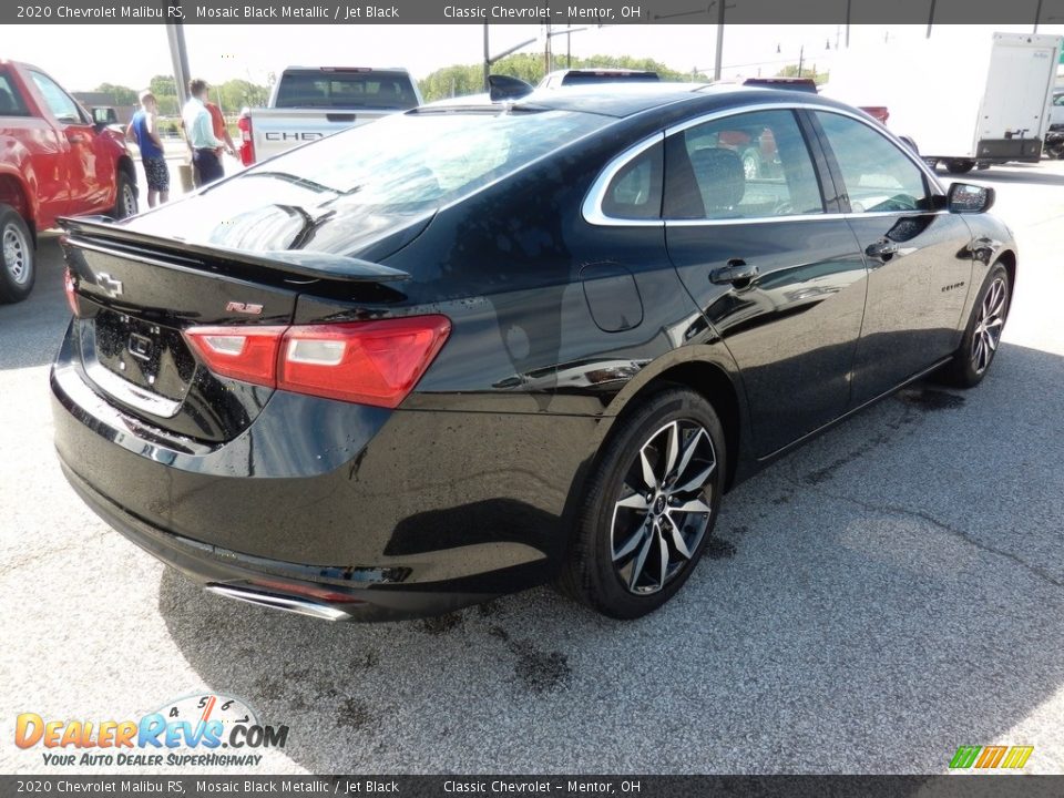 2020 Chevrolet Malibu RS Mosaic Black Metallic / Jet Black Photo #4