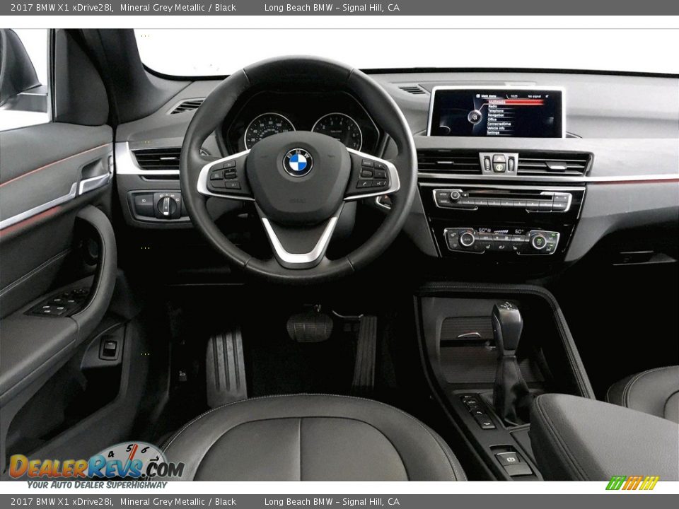 2017 BMW X1 xDrive28i Mineral Grey Metallic / Black Photo #4