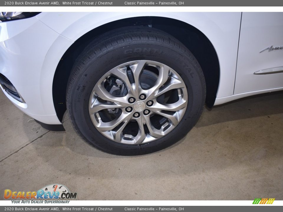 2020 Buick Enclave Avenir AWD White Frost Tricoat / Chestnut Photo #5