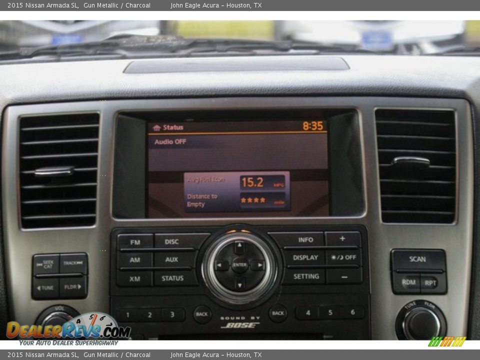 Controls of 2015 Nissan Armada SL Photo #30