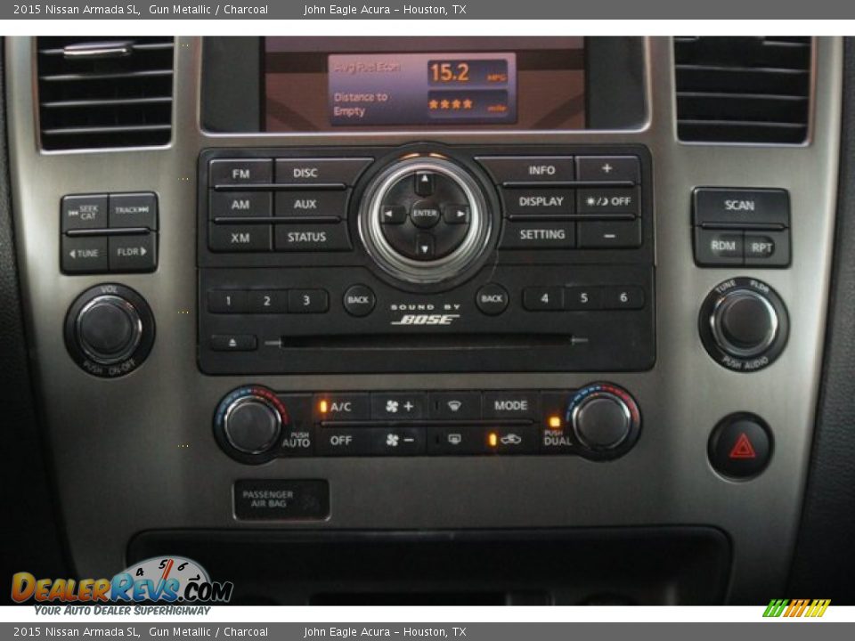 Controls of 2015 Nissan Armada SL Photo #31