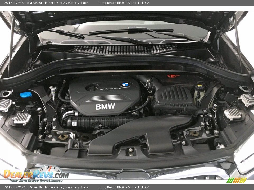 2017 BMW X1 xDrive28i Mineral Grey Metallic / Black Photo #9