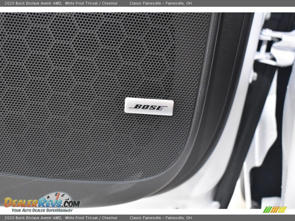2020 Buick Enclave Avenir AWD White Frost Tricoat / Chestnut Photo #13