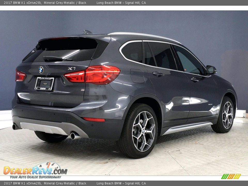 2017 BMW X1 xDrive28i Mineral Grey Metallic / Black Photo #13