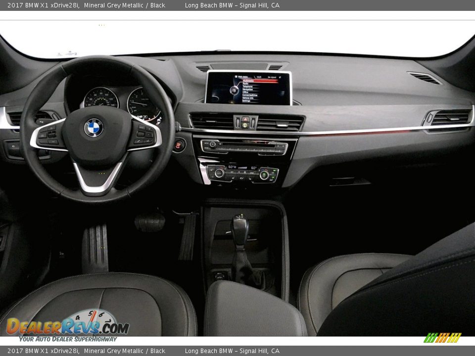 2017 BMW X1 xDrive28i Mineral Grey Metallic / Black Photo #15