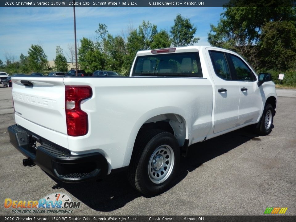 2020 Chevrolet Silverado 1500 WT Double Cab Summit White / Jet Black Photo #4