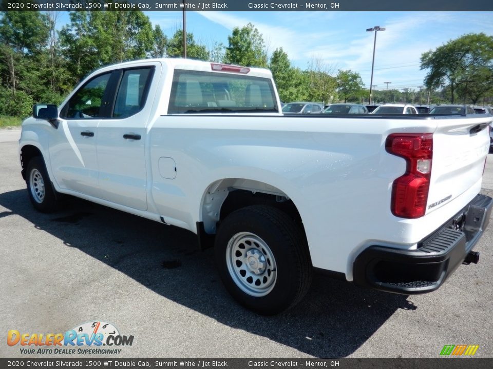 2020 Chevrolet Silverado 1500 WT Double Cab Summit White / Jet Black Photo #5