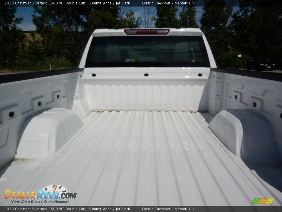 2020 Chevrolet Silverado 1500 WT Double Cab Summit White / Jet Black Photo #6
