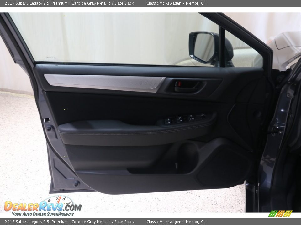 2017 Subaru Legacy 2.5i Premium Carbide Gray Metallic / Slate Black Photo #5