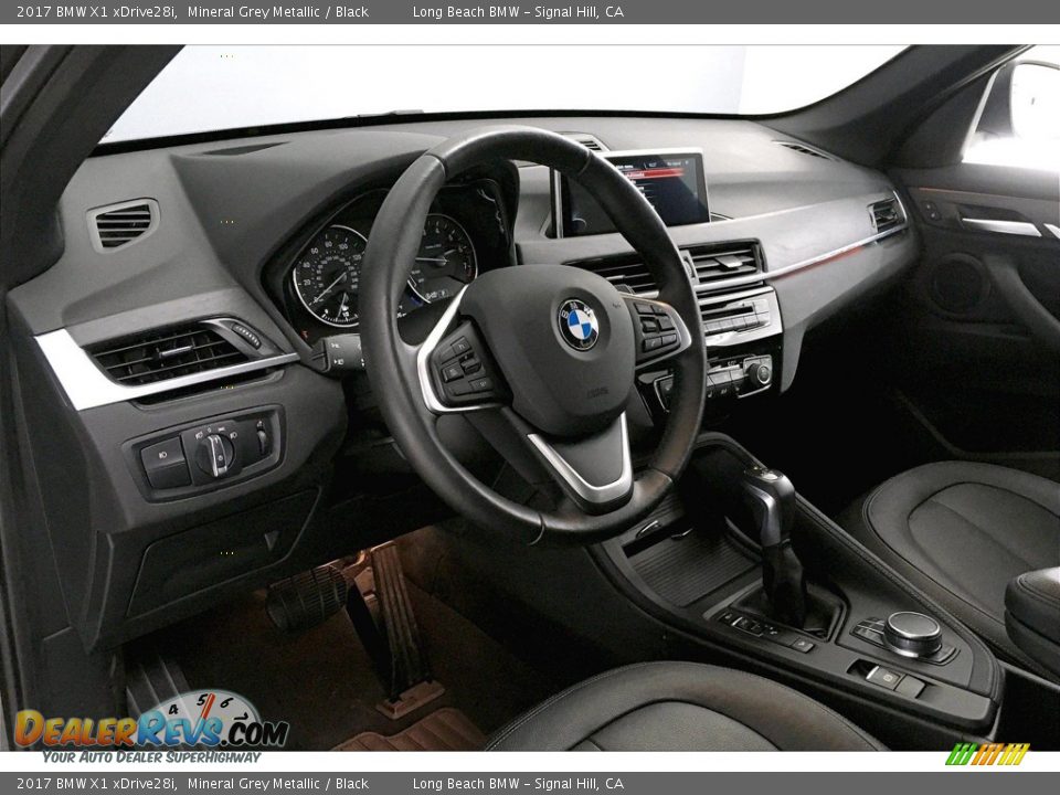 2017 BMW X1 xDrive28i Mineral Grey Metallic / Black Photo #21