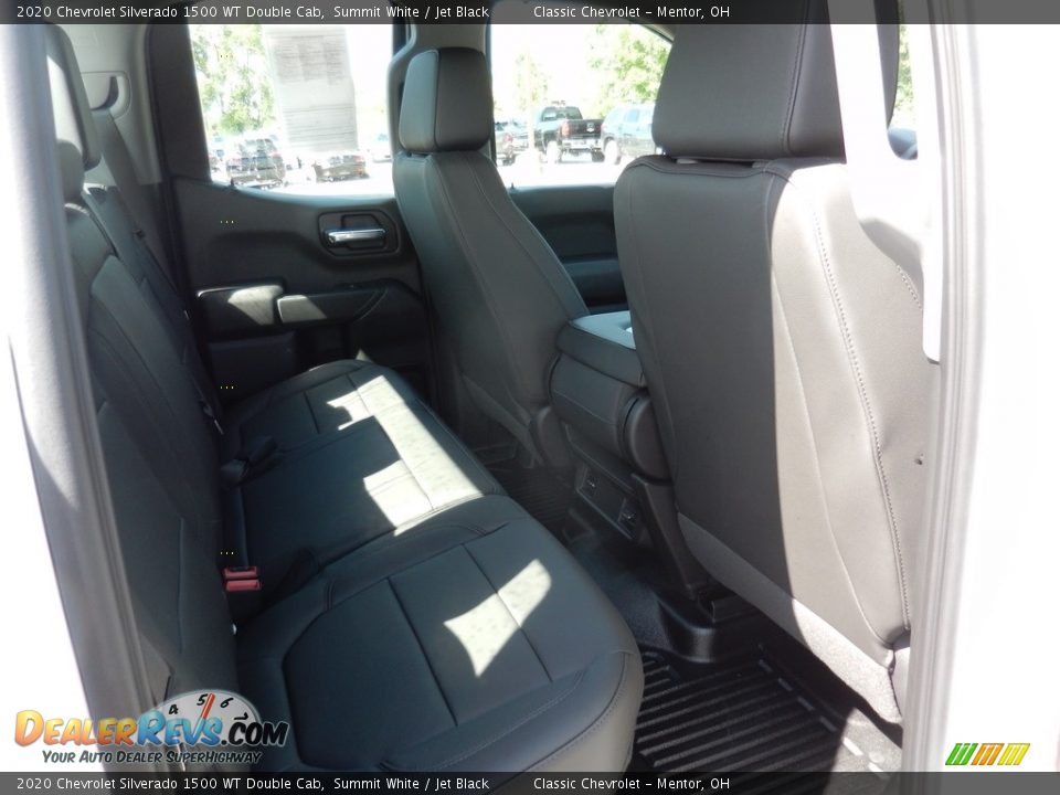 2020 Chevrolet Silverado 1500 WT Double Cab Summit White / Jet Black Photo #13