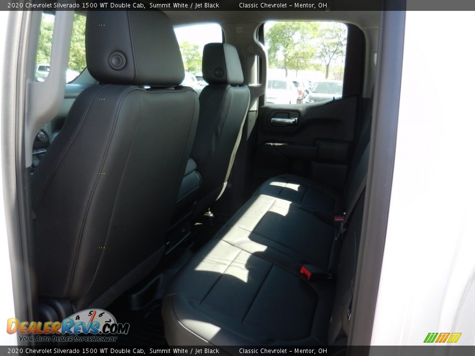 2020 Chevrolet Silverado 1500 WT Double Cab Summit White / Jet Black Photo #15