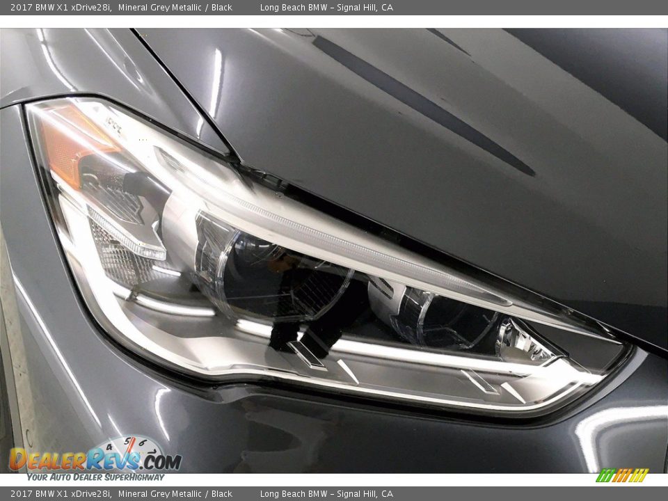 2017 BMW X1 xDrive28i Mineral Grey Metallic / Black Photo #26