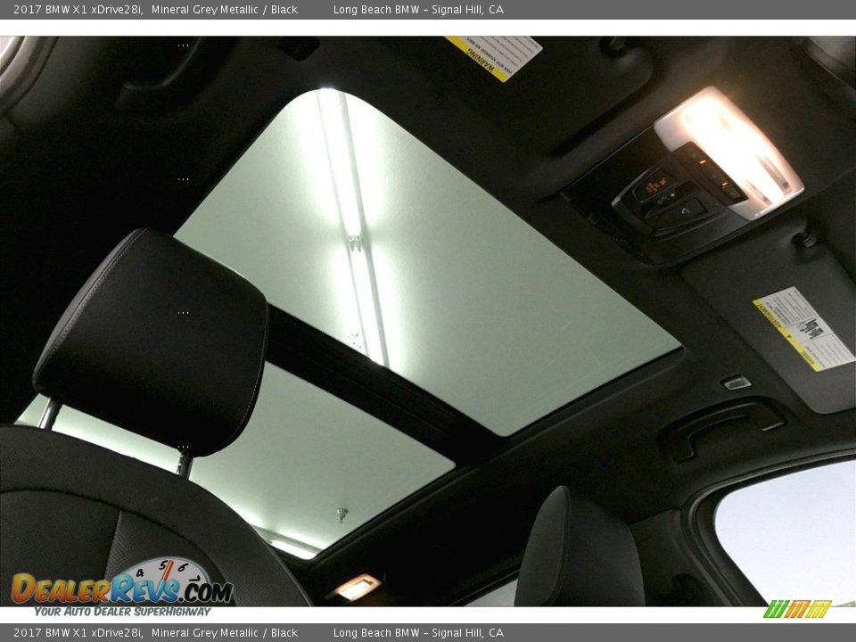 2017 BMW X1 xDrive28i Mineral Grey Metallic / Black Photo #31