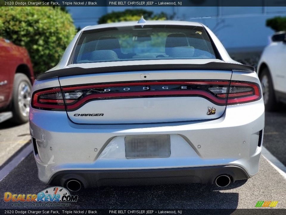 2020 Dodge Charger Scat Pack Triple Nickel / Black Photo #2