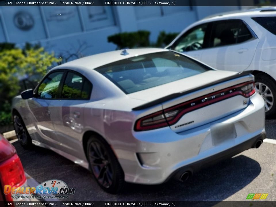 2020 Dodge Charger Scat Pack Triple Nickel / Black Photo #3