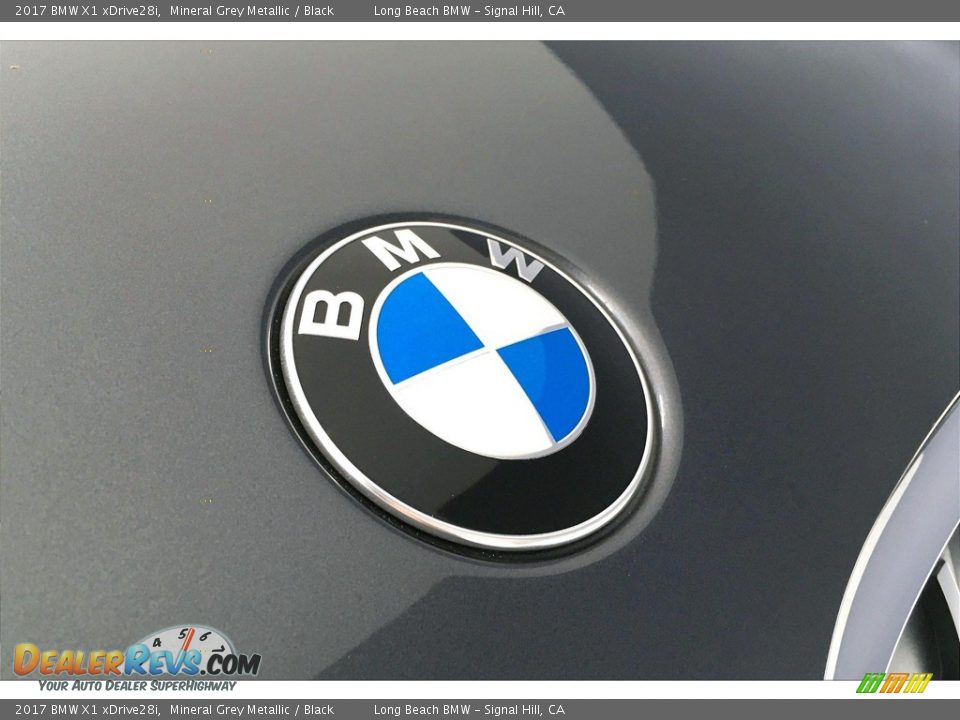 2017 BMW X1 xDrive28i Mineral Grey Metallic / Black Photo #33