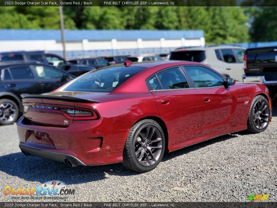 2020 Dodge Charger Scat Pack Octane Red / Black Photo #2