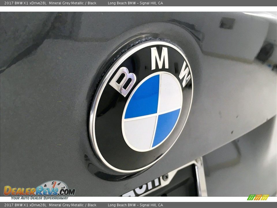 2017 BMW X1 xDrive28i Mineral Grey Metallic / Black Photo #34