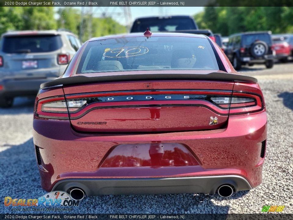 2020 Dodge Charger Scat Pack Octane Red / Black Photo #3