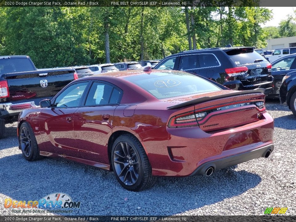 2020 Dodge Charger Scat Pack Octane Red / Black Photo #4