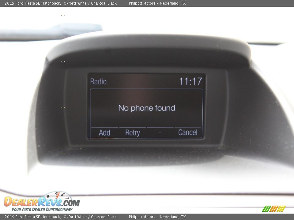 2019 Ford Fiesta SE Hatchback Oxford White / Charcoal Black Photo #15