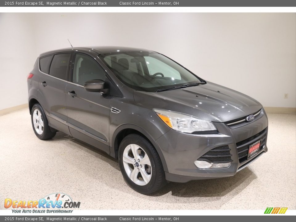 2015 Ford Escape SE Magnetic Metallic / Charcoal Black Photo #1