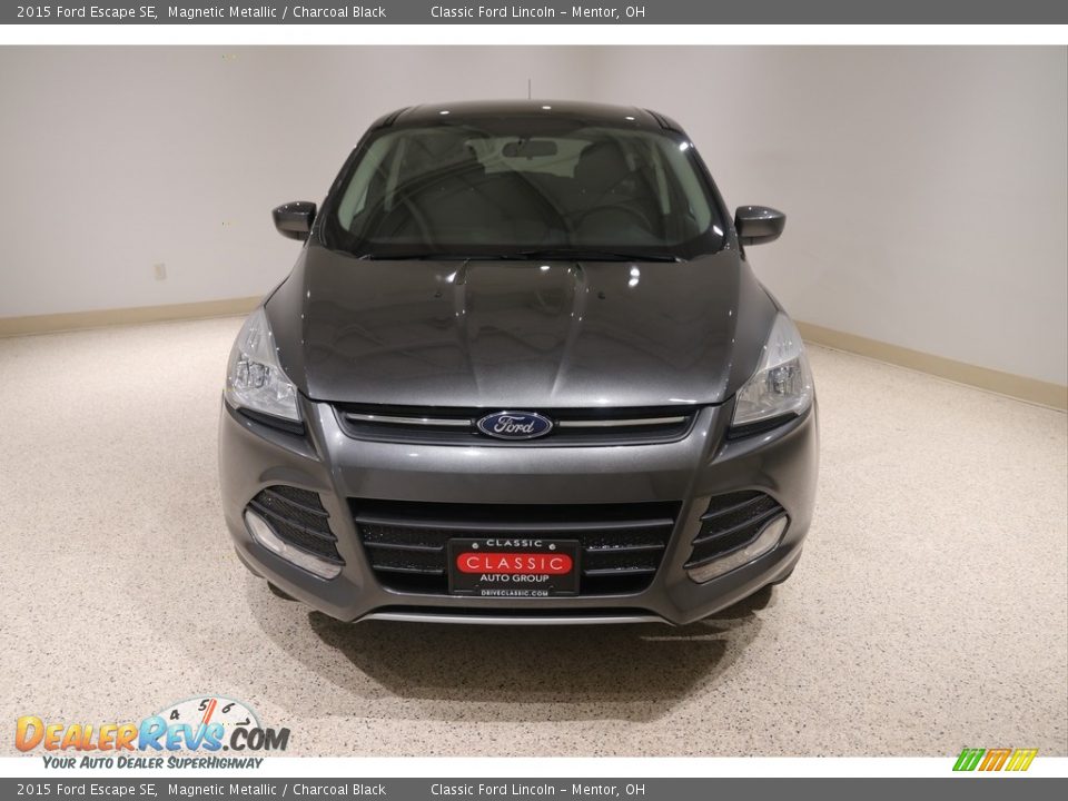 2015 Ford Escape SE Magnetic Metallic / Charcoal Black Photo #2